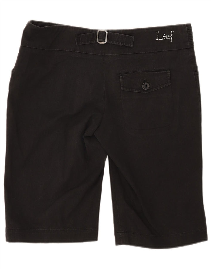 Liu Jo pantalones cortos casuales para mujer W32 grande negro