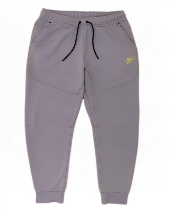 Nike - Pantalones de chándal para hombre, color azul, algodón