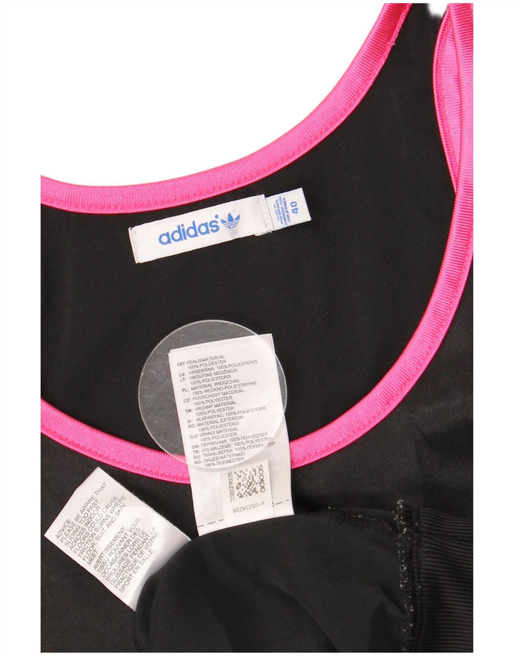 Adidas Mujer Graphic Vest Top EU 40 Medio Negro Poliéster