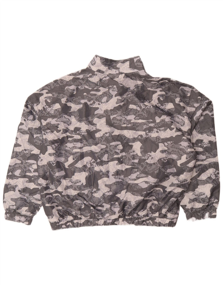 Reebok - Chándal de gran tamaño para mujer, talla 40, talla grande, color gris camuflaje