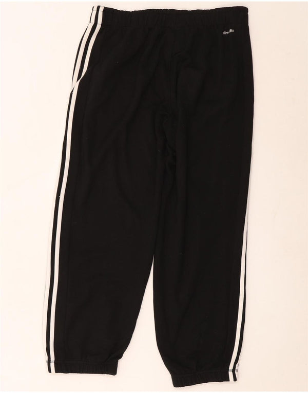 Adidas Mujer Climalite Crop Chándal Pantalones Joggers UK 14 Medium Negro