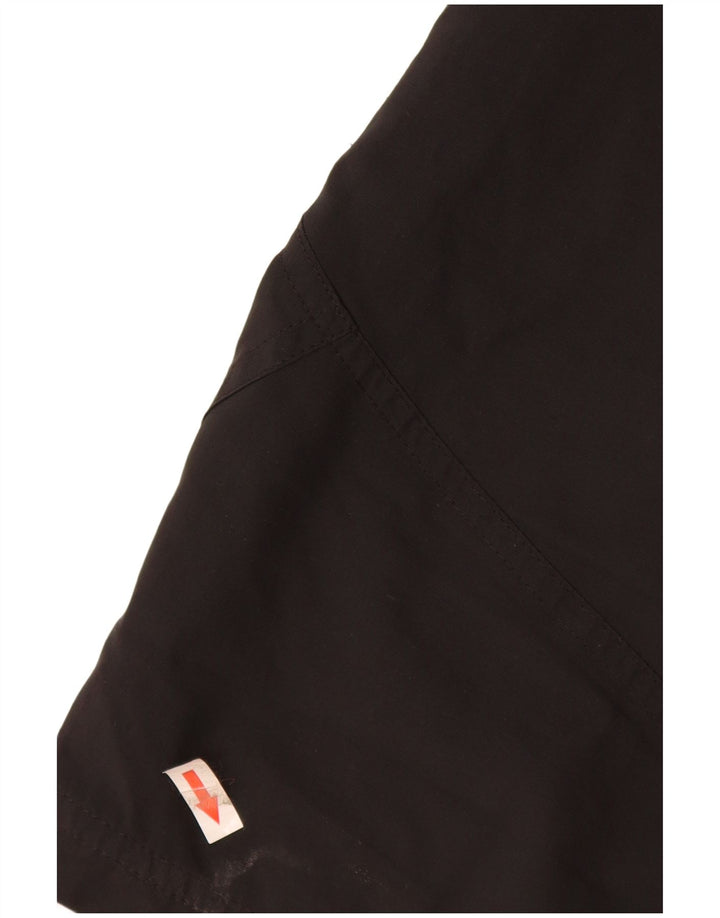 Adidas - Pantalones cortos deportivos para hombre, talla grande, poliéster negro