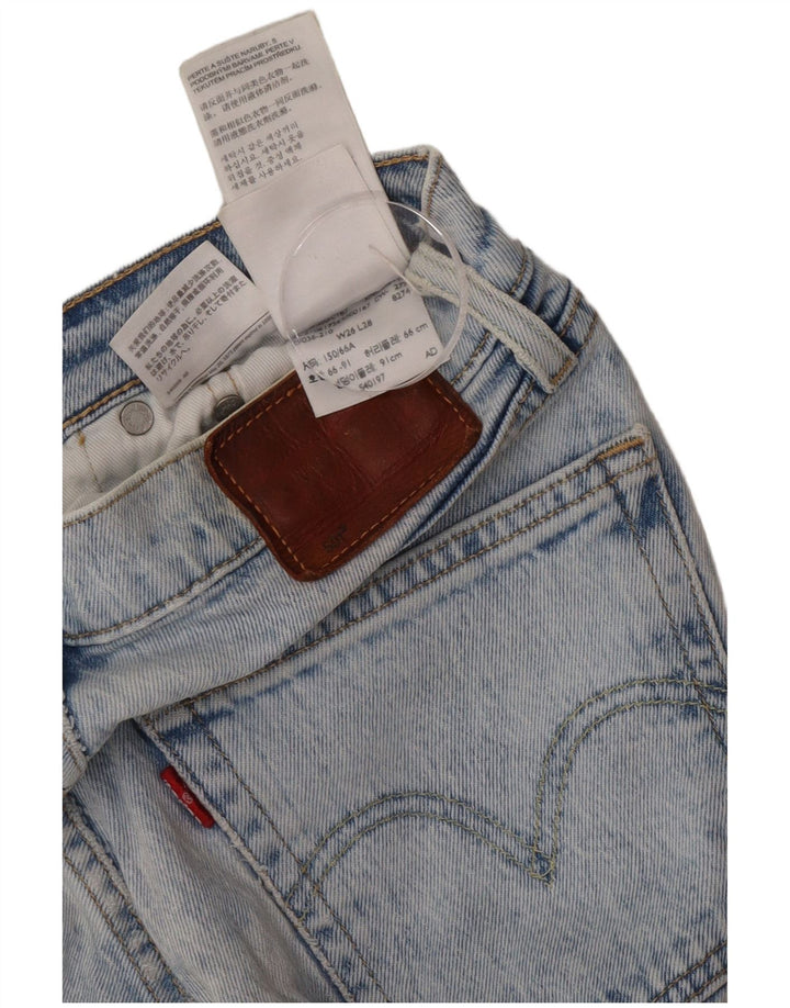 Vaqueros Levi's Mujer 501 Rectos W26 L28 Algodón Azul