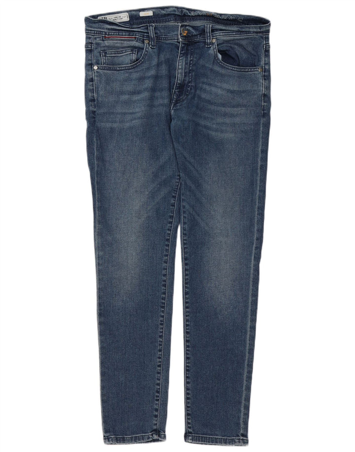 Harmont & Blaine Vaqueros ajustados para hombre W34 L30 Algodón azul
