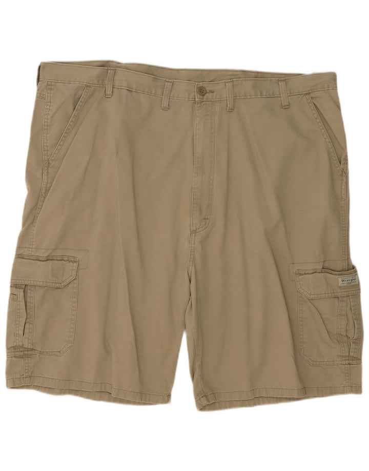 Wrangler Pantalones cortos cargo para hombre W46 3XL Algodón caqui