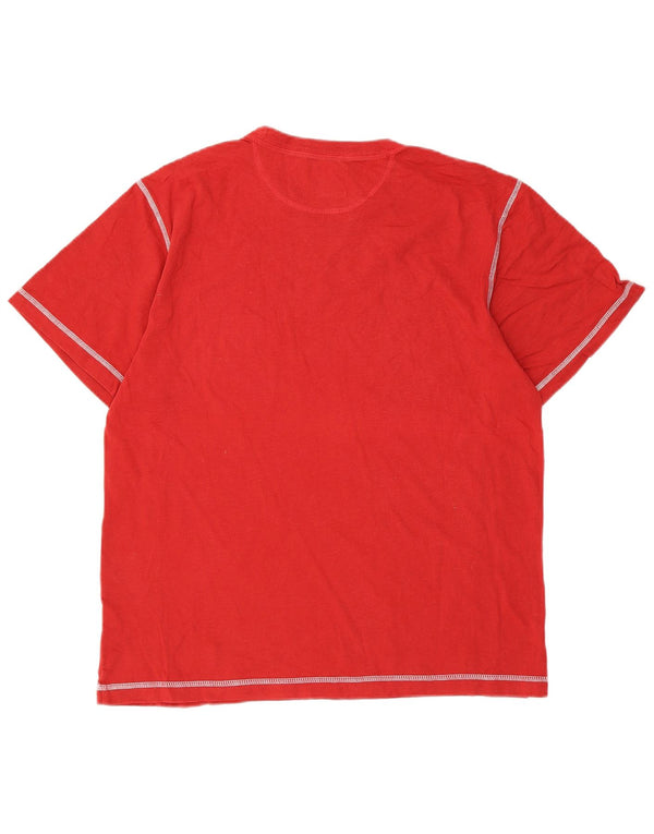 Champion Camiseta Hombre Top Medium Rojo