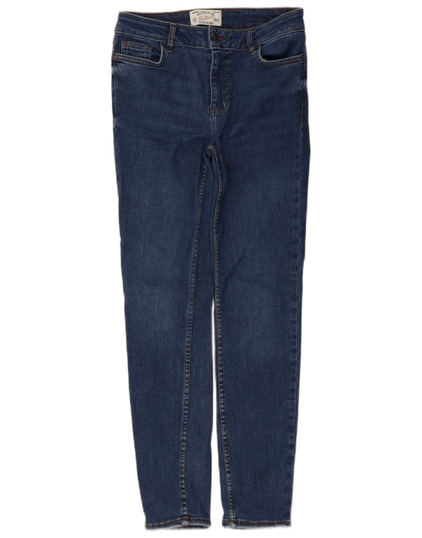 Vaqueros súper ajustados para mujer de Fat Face UK 10 Small W30 L27 Poliéster azul