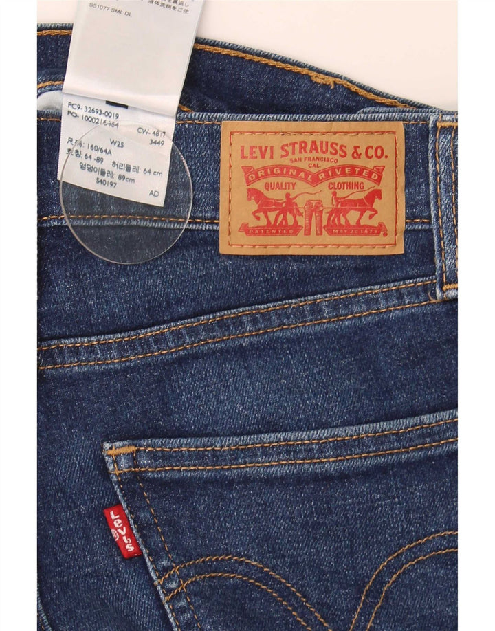 Levi's Shorts Vaqueros Mujer W25 XS Algodón Azul Marino