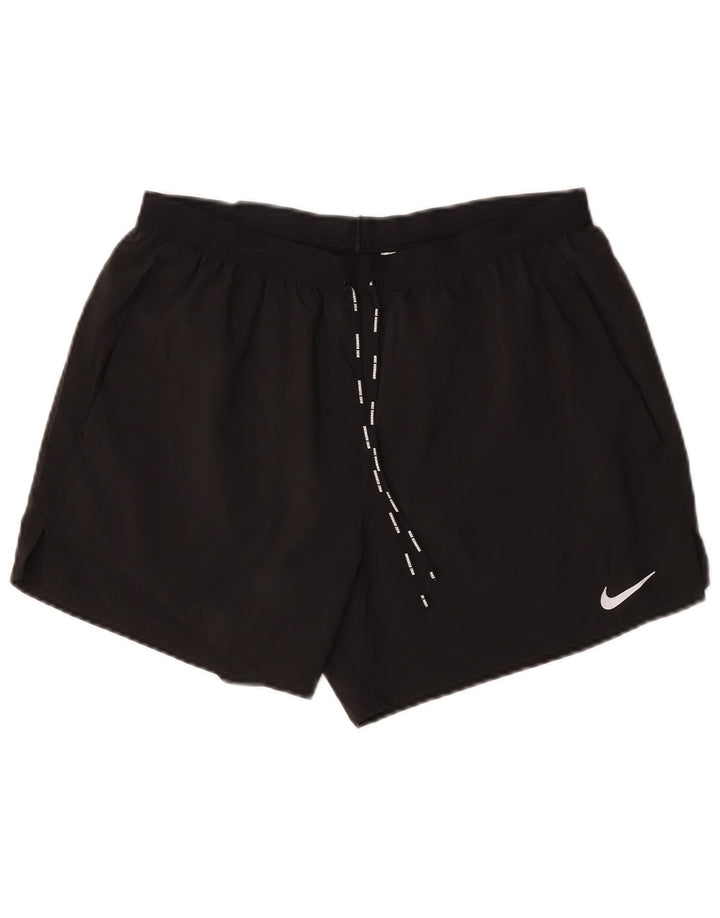 Nike Dri Fit - Pantalones cortos deportivos para hombre (poliéster), color negro