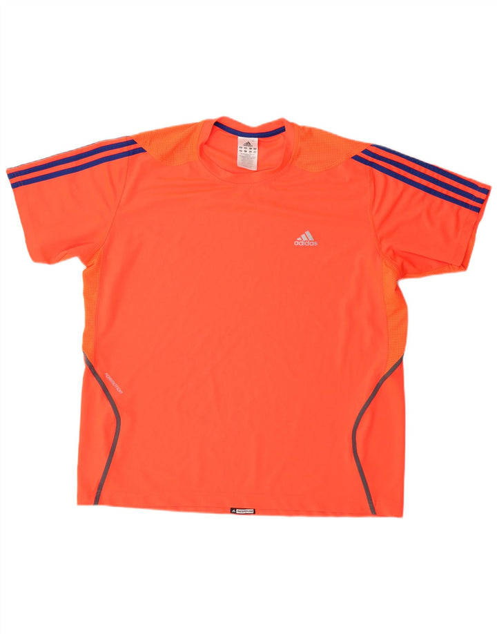 ADIDAS Camiseta Hombre Top Grande Poliéster Rojo