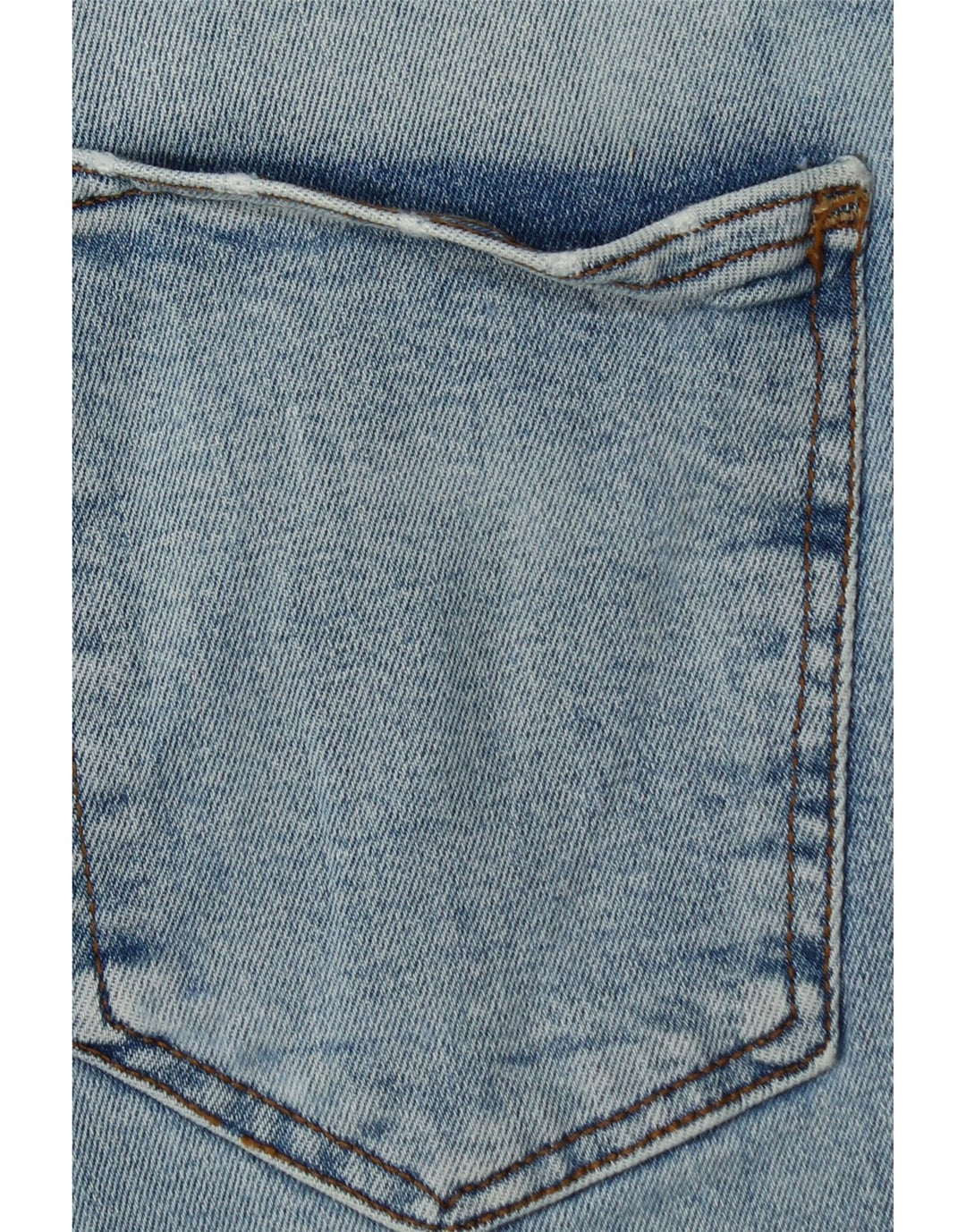 Zara Mens Slim Jeans EU 42 Large W32 L30 Algodón Azul