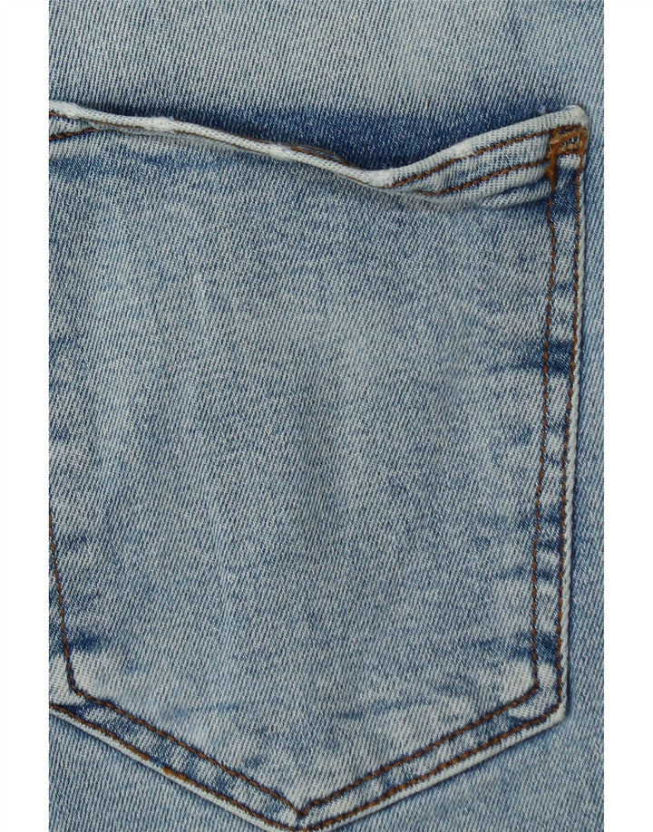 Zara Mens Slim Jeans EU 42 Large W32 L30 Algodón Azul