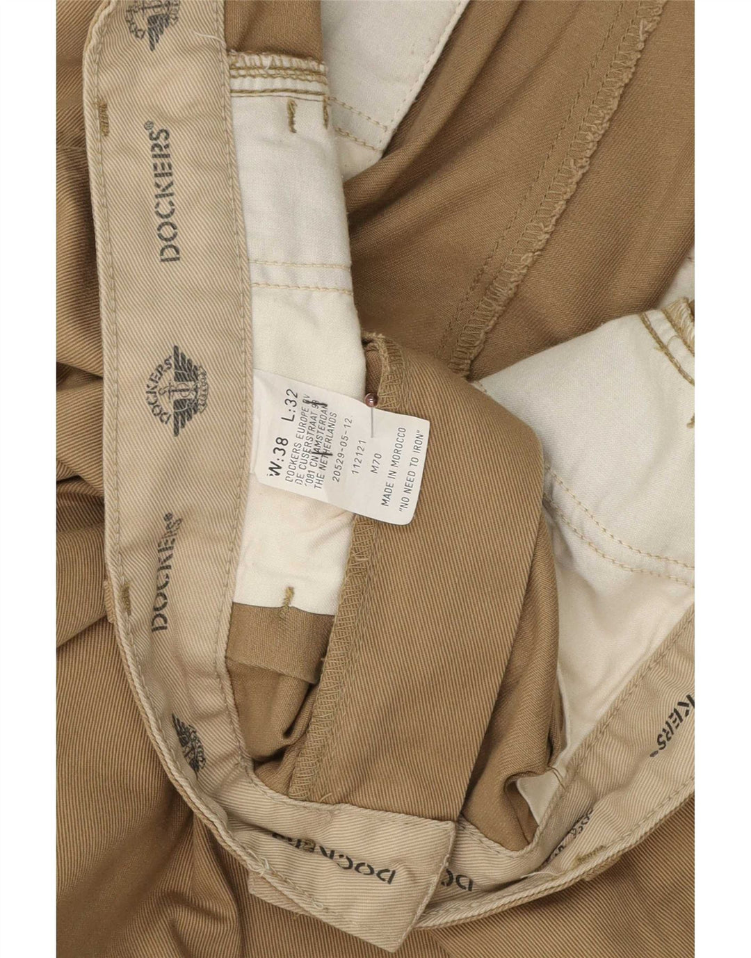 Dockers Pantalones Cargo Peggados Para Hombre W38 L32 Beige