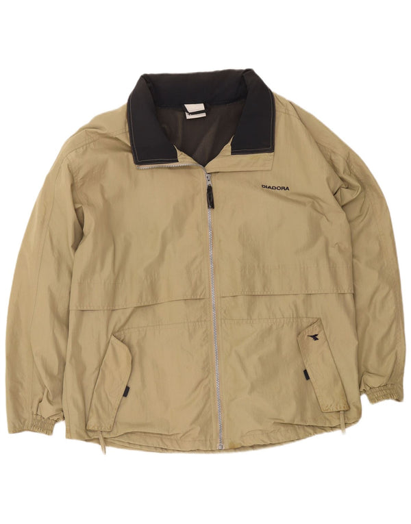 Diadora Chubasquero Hombre ES 42 XL Poliamida Beige