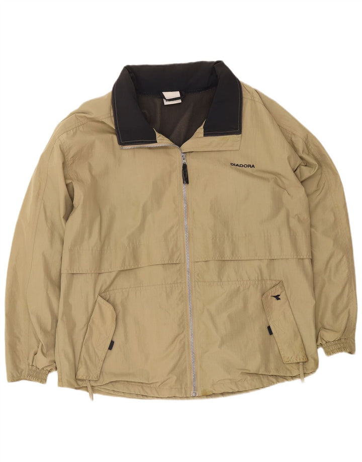 Diadora Chubasquero Hombre ES 42 XL Poliamida Beige