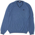 North Sails Jersey Con Cuello En V Para Hombre Large Poliamida Azul