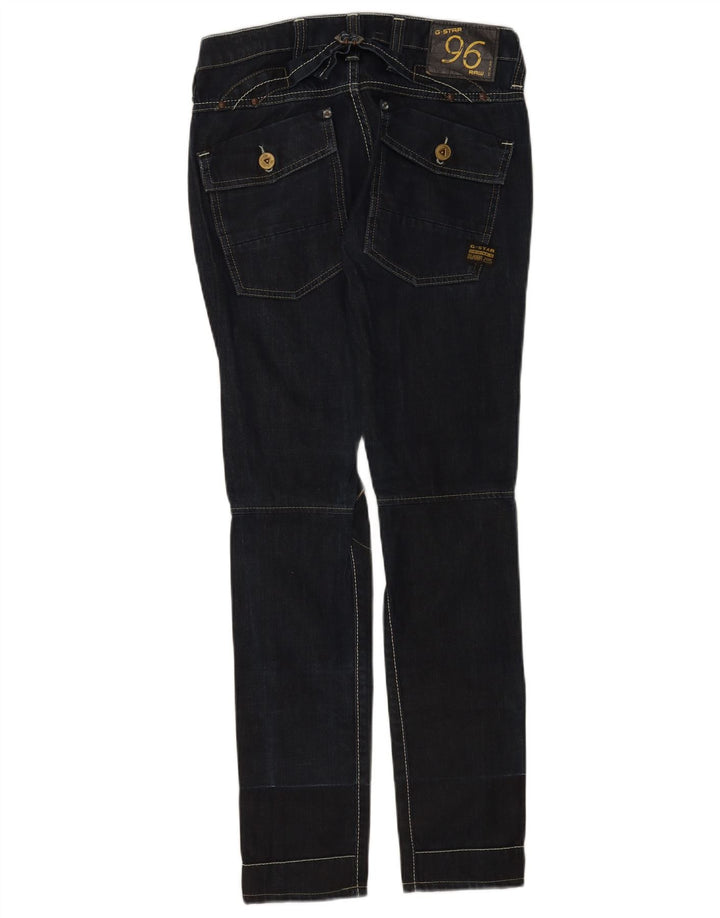 Vaqueros ajustados para mujer G-Star W26 L32 Algodón azul marino