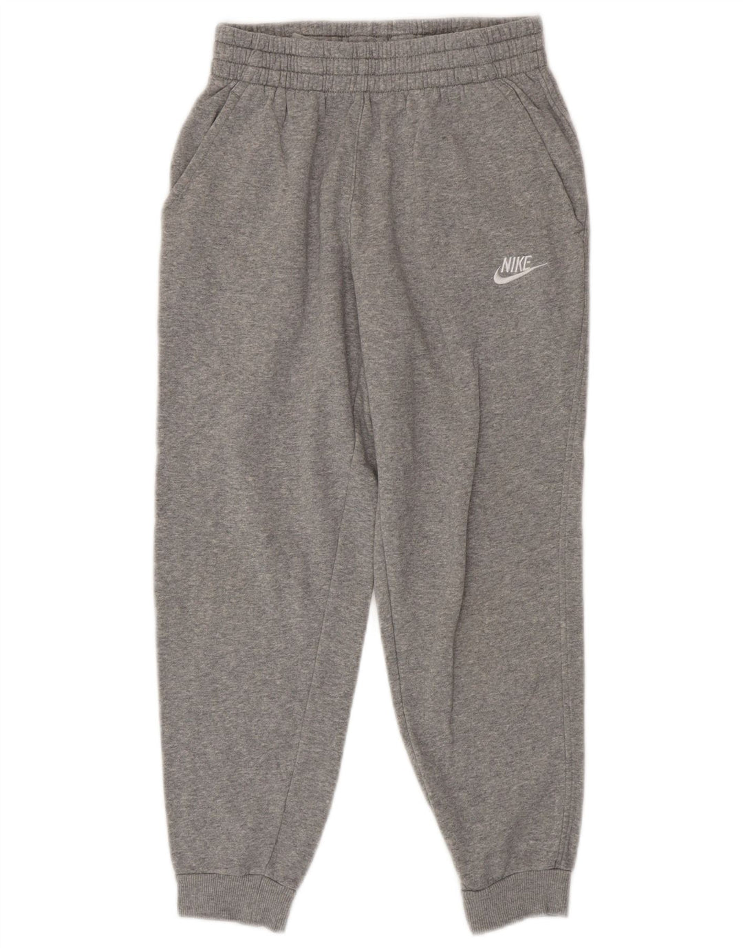 NIKE Pantalones de chándal para niños Joggers 12-13 años Grande Gris Algodón