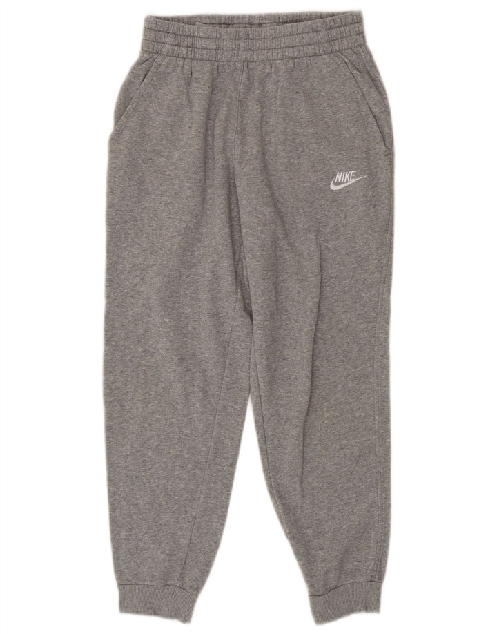 NIKE Pantalones de chándal para niños Joggers 12-13 años Grande Gris Algodón