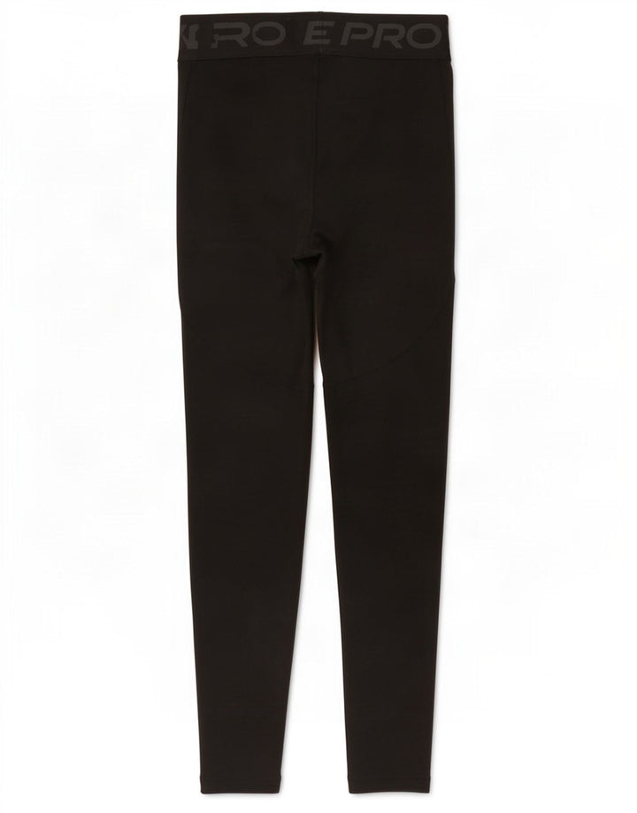 Nike - Leggings gráficos Dri Fit para mujer, talla 40, poliéster negro mediano
