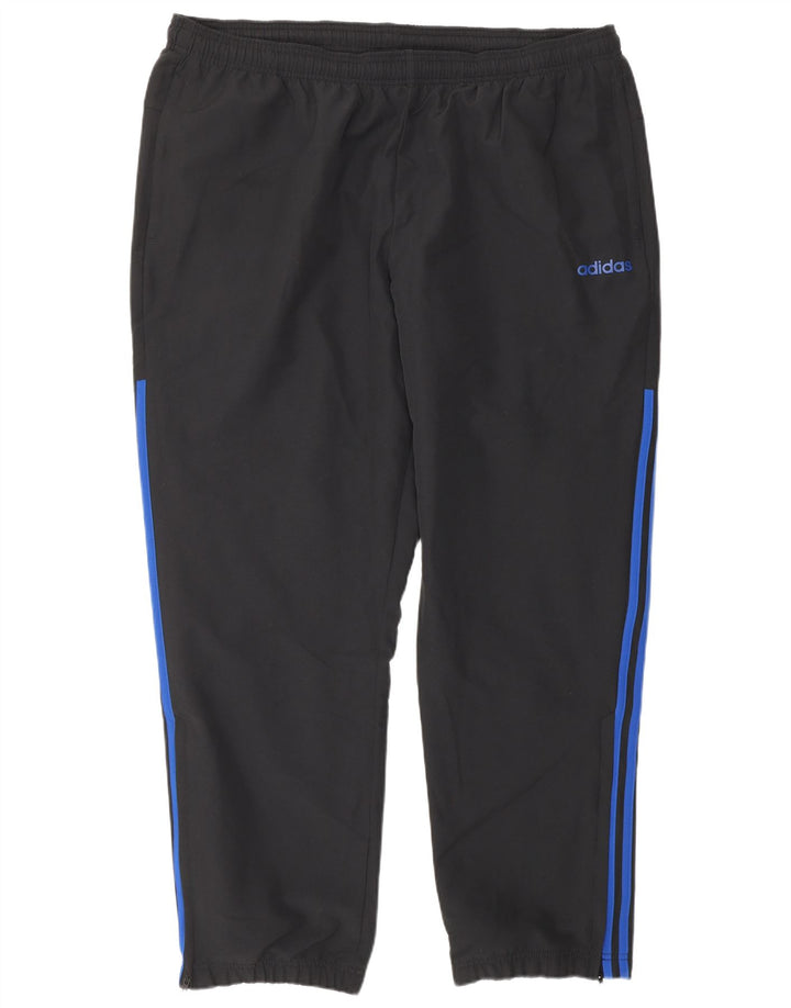 Adidas Pantalones de chándal para hombre 2XL Negro Poliéster