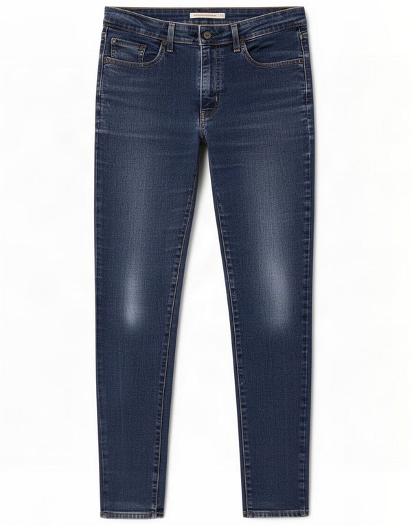 Levi's Jeans ajustados de talle alto 721 para mujer W31 L30 Algodón azul