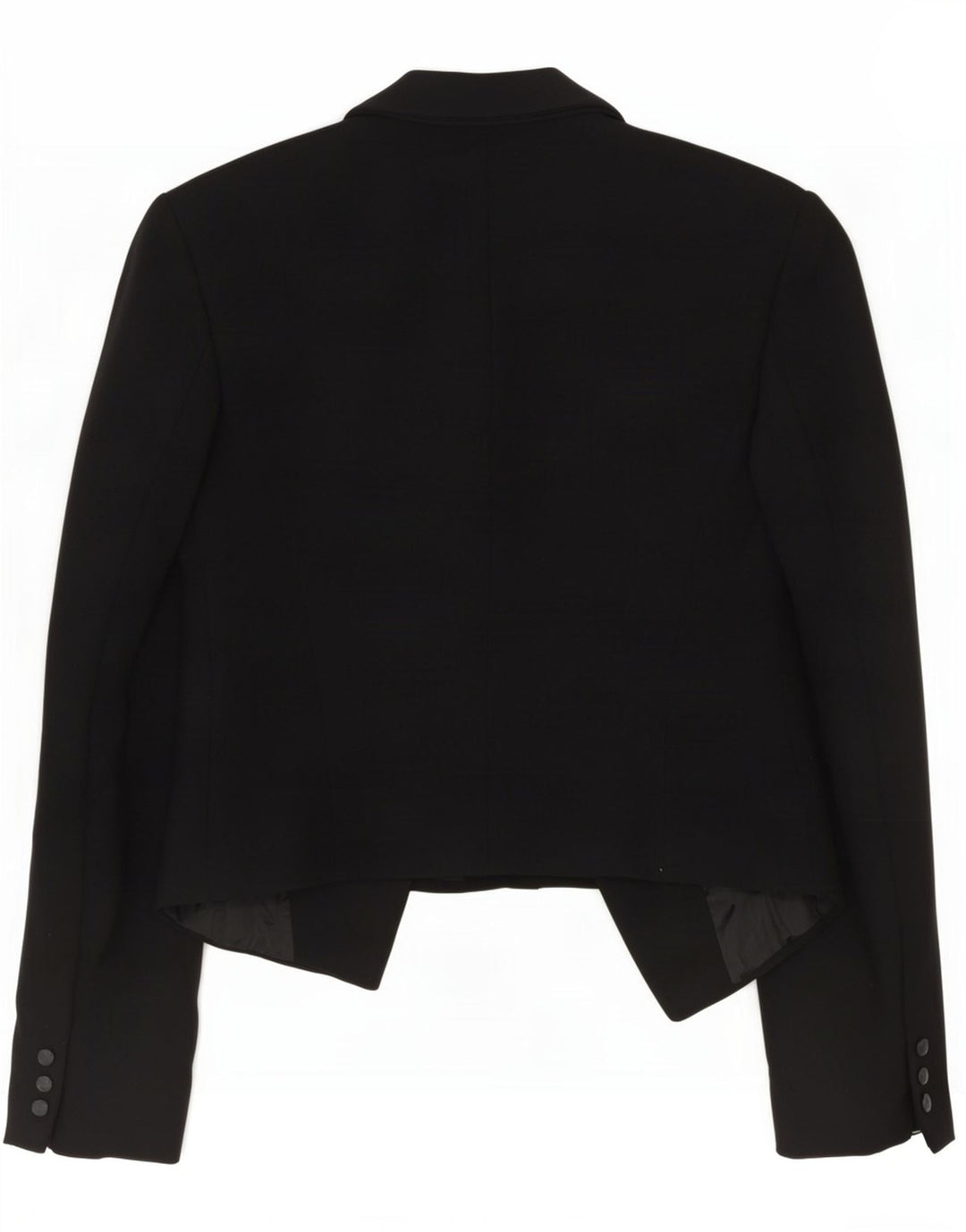Marella Chaqueta Bolero para Mujer UK 42 Mediana Poliéster Negro
