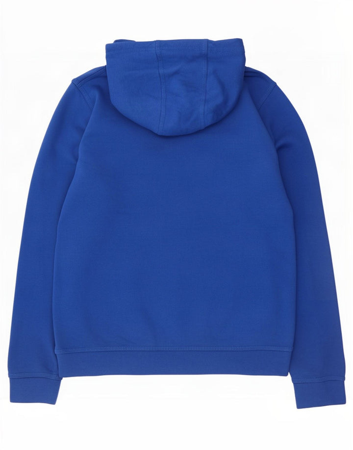 Nike Jersey con capucha para hombre, color azul medio, algodón