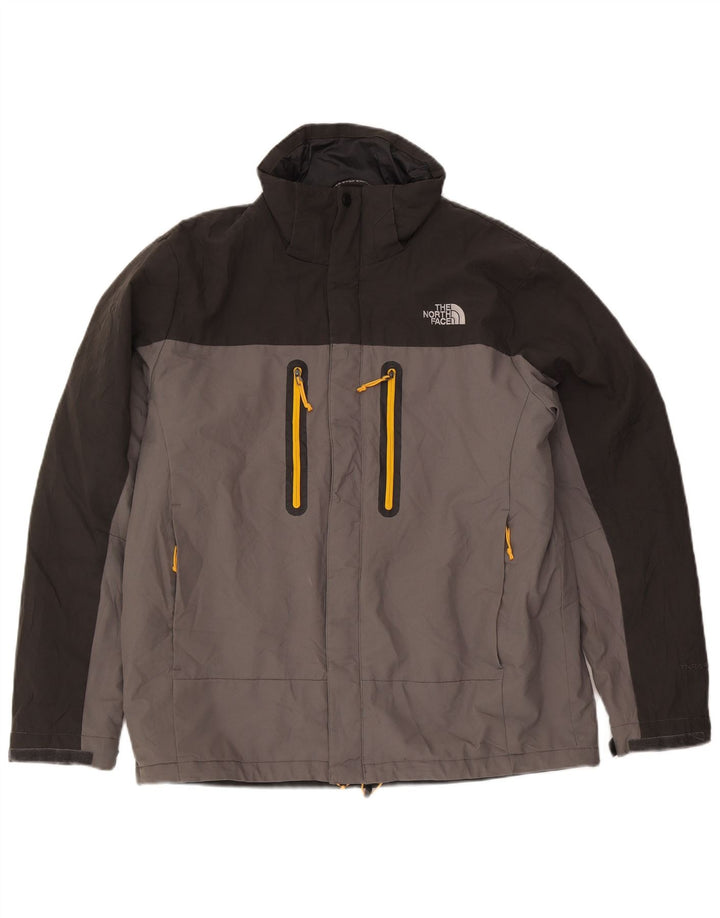 The North Face Chaqueta cortavientos para hombre Reino Unido 40 Poliéster gris grande