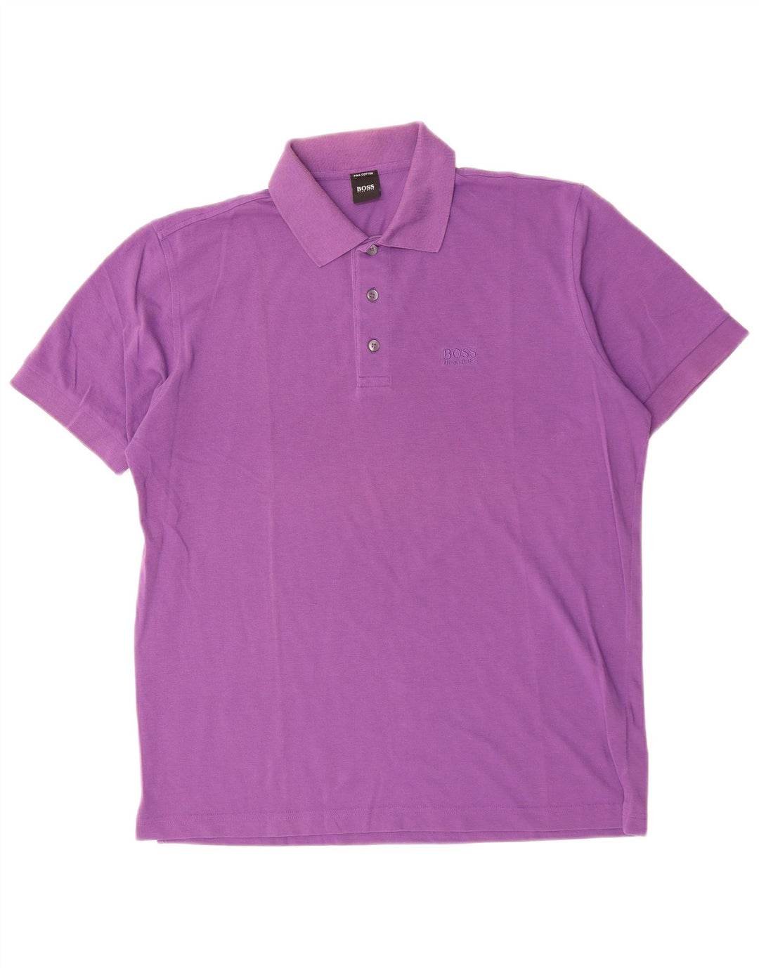 Polo HUGO BOSS Hombre Algodón Morado Medio