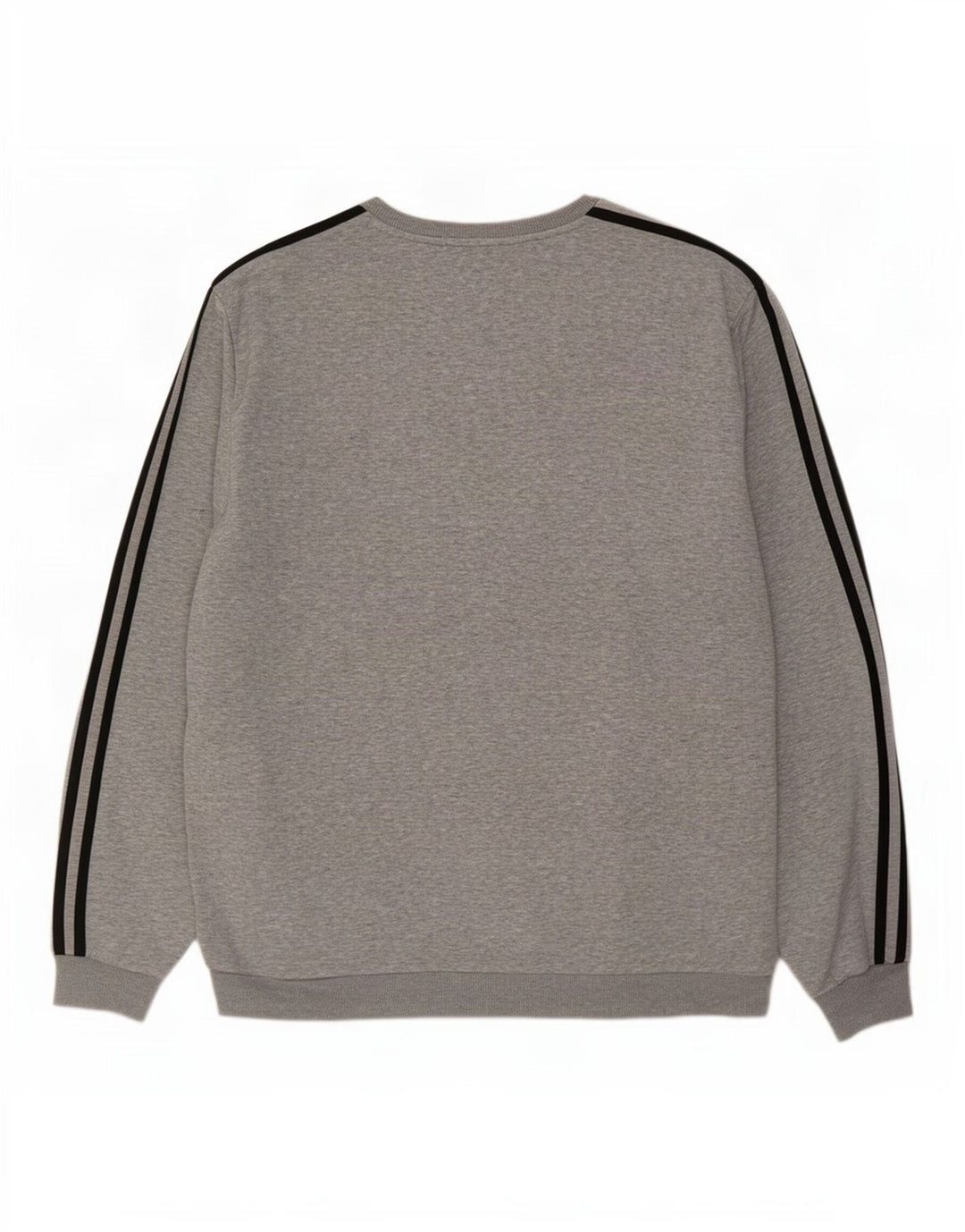 Adidas Hombre Sudadera Jumper XL Gris Algodón Moteado