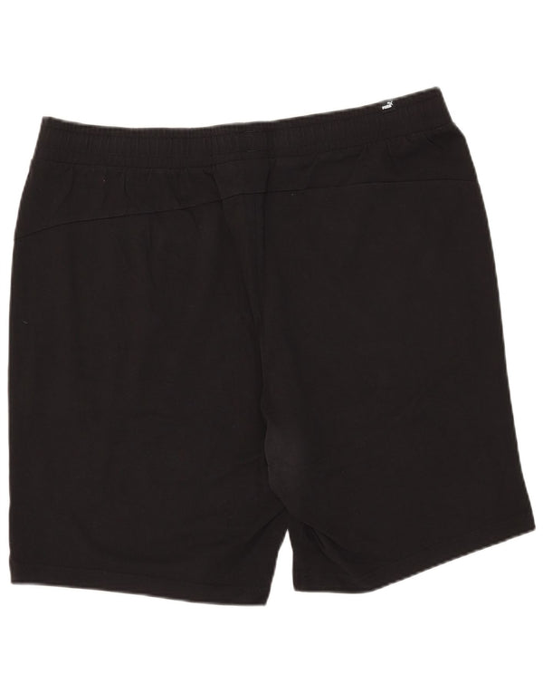 Puma Pantalones cortos deportivos para hombre 2XL Algodón negro