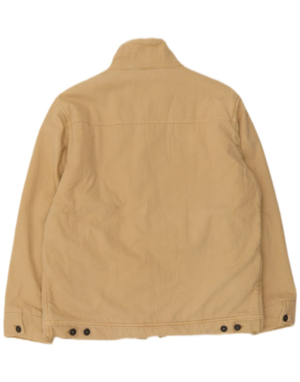 Murphy & Nye Chaqueta bomber de corte regular para hombre Reino Unido 40 Grande Algodón beige