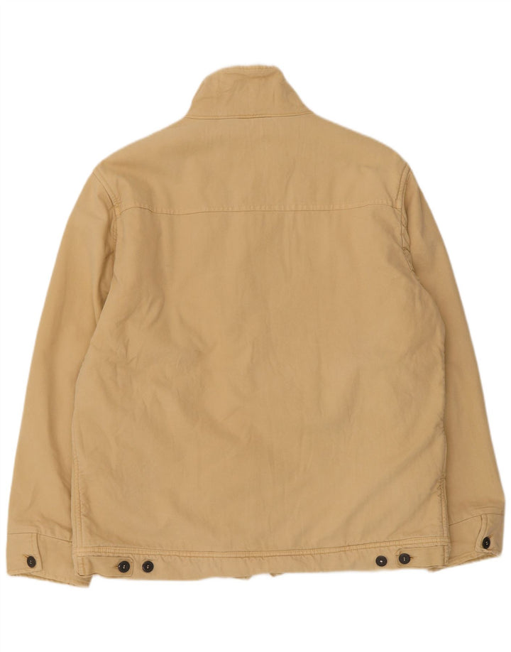 Murphy & Nye Chaqueta bomber de corte regular para hombre Reino Unido 40 Grande Algodón beige