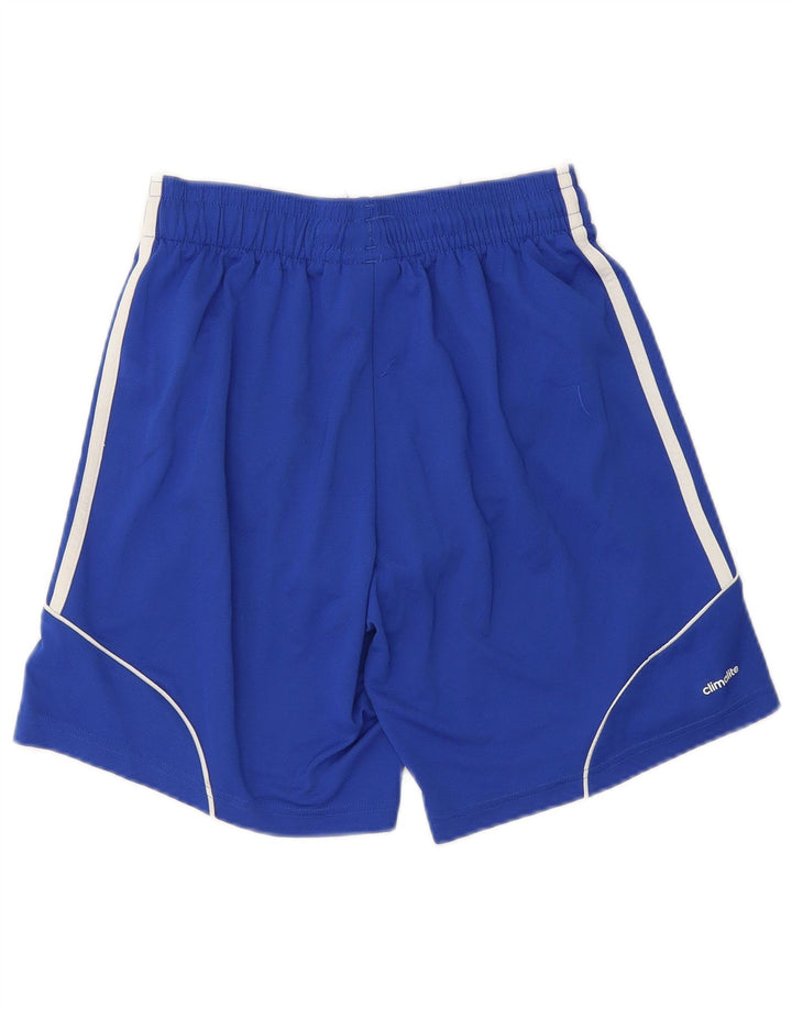 Adidas Mens Climalite Sport Shorts Pequeño Azul Poliéster