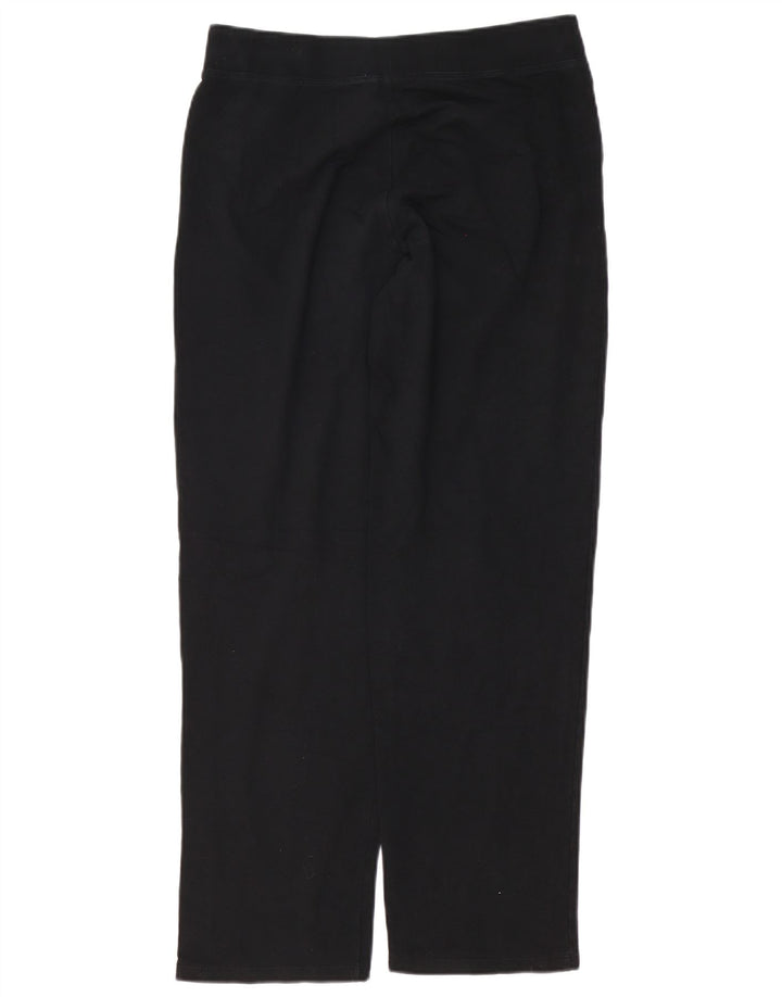 MARKS & SPENCER Pantalones de chándal para mujer UK 40 Mediano Algodón negro