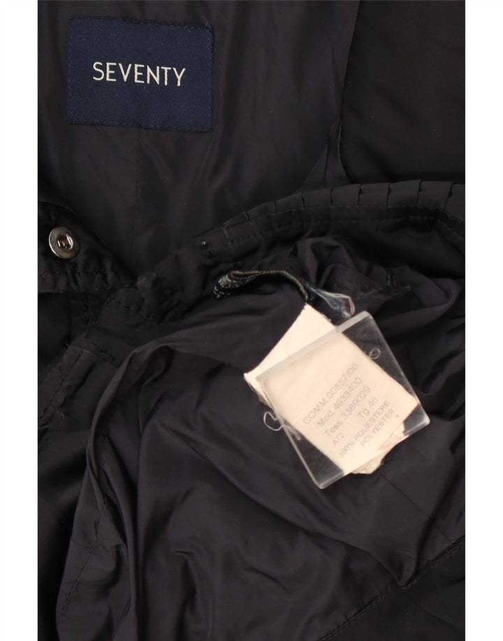 Seventy Chaqueta Acolchada Mujer IT 46 Grande Poliéster Negro