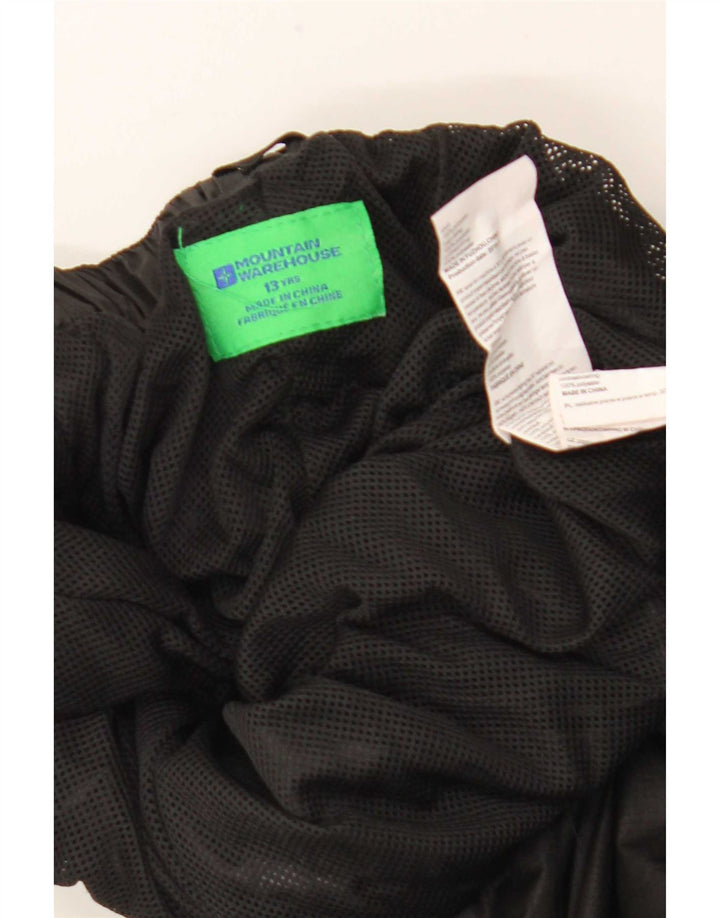 Mountain Warehouse Pantalones impermeables Isoory para niños 12-13 años Negro