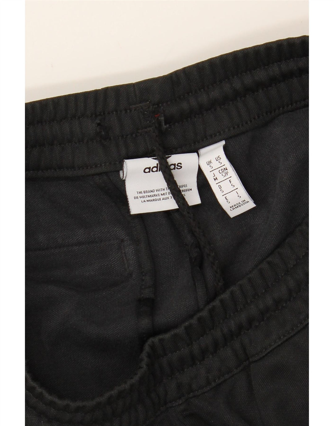 ADIDAS Mens Tracksuit Trousers Small  Black Cotton Vintage Adidas and Second-Hand Adidas from Messina Hembry 