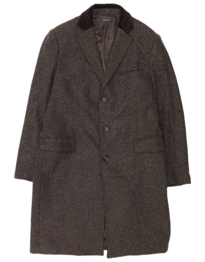 Abrigo Fradi para hombre UK 42 XL Gris Cachemira