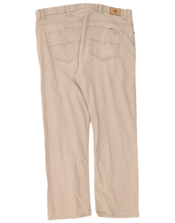 Marks & Spencer Vaqueros rectos azules Harbor para hombre W40 L31 Algodón gris