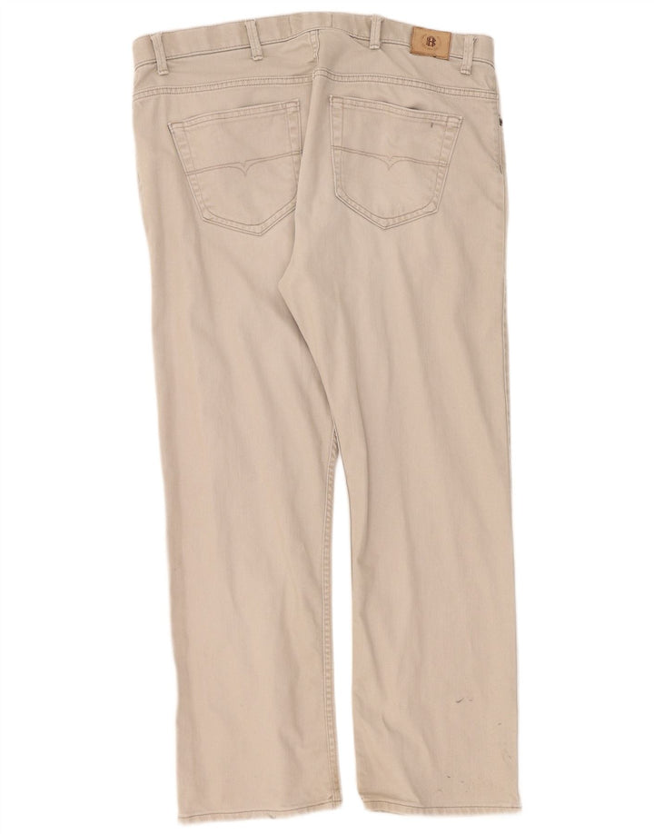Marks & Spencer Vaqueros rectos azules Harbor para hombre W40 L31 Algodón gris