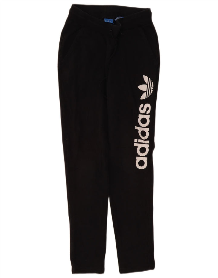 Adidas Pantalones de chándal gráficos para mujer UK 10 Small Black