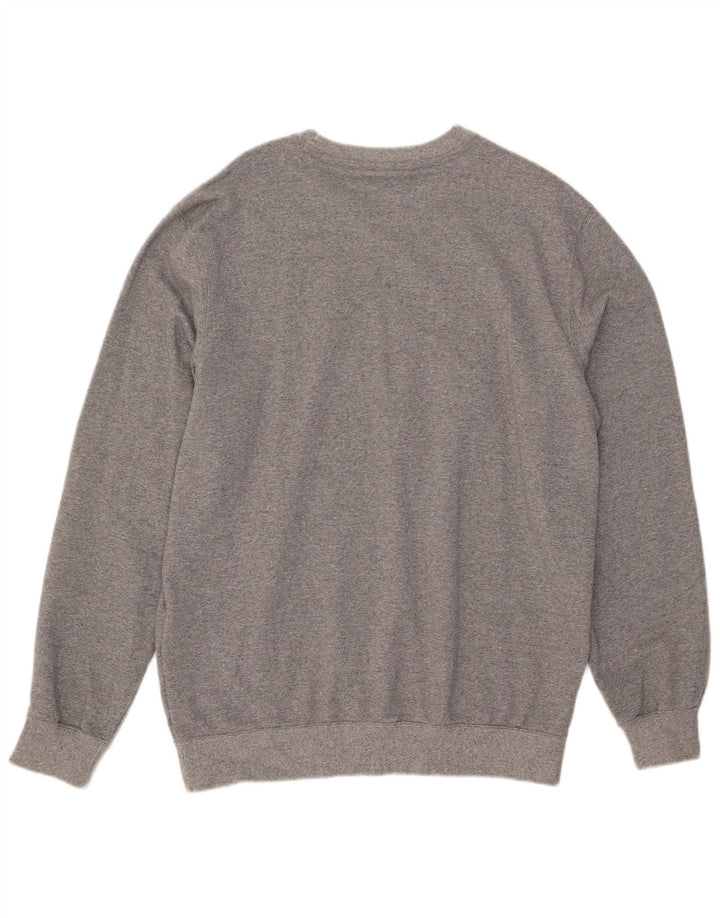 Champion Sudadera para hombre Jumper 2XL Algodón moteado gris