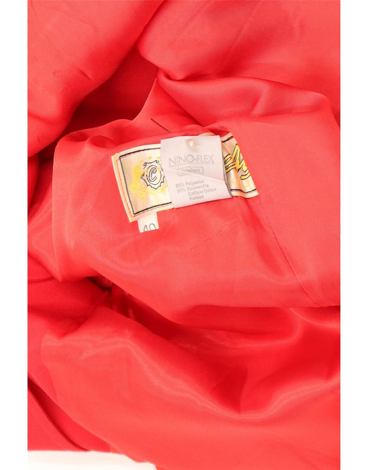 Abrigo Diolen para mujer EU 40 Poliéster rojo medio