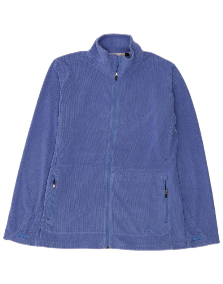 Rohan Chaqueta polar extragrande para mujer UK 10 Small Poliéster azul