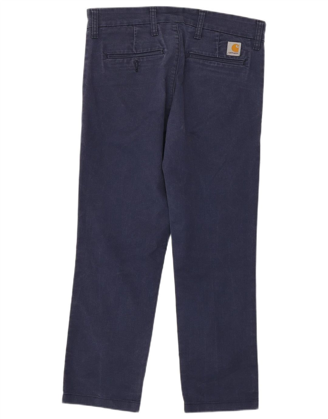 CARHARTT Pantalones chinos rectos Sid para mujer W31 L26 Algodón azul marino