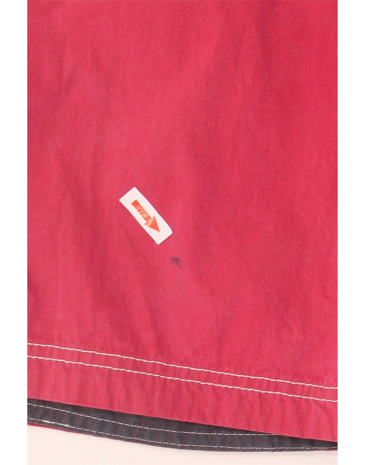 Bañador para hombre Fat Face Grande de algodón rojo