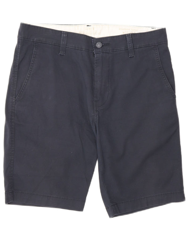 Levi's Pantalones cortos chinos estándar para hombre W31 Algodón azul marino mediano