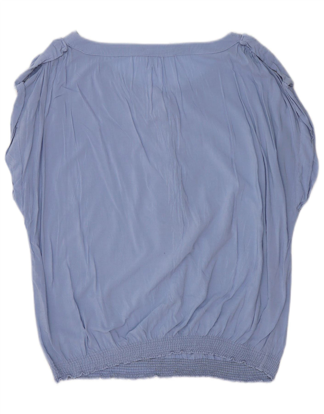 Zara Mujer Blusa Extragrande Top UK 10 Small Azul